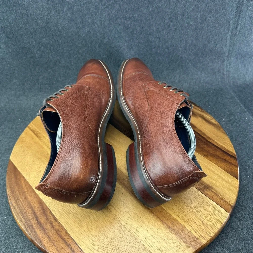 Cole Haan Men's Grand OS Brown Leather Dress Shoes Lace Up Size 13 M C26149